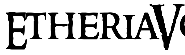 logotype with text EtheriaVoxelizer